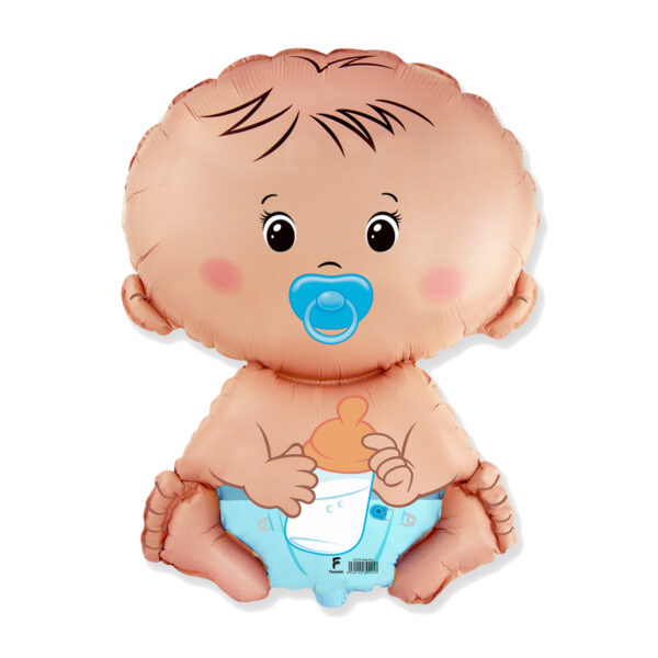 Luftballon "Baby Boy" im Form eines Babys