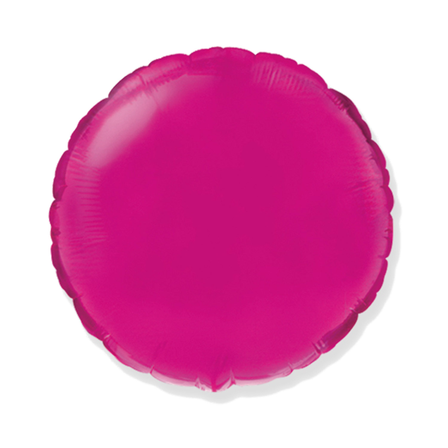 Folienballon Pink Rund