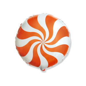 Ballon Candy Orange - Rund