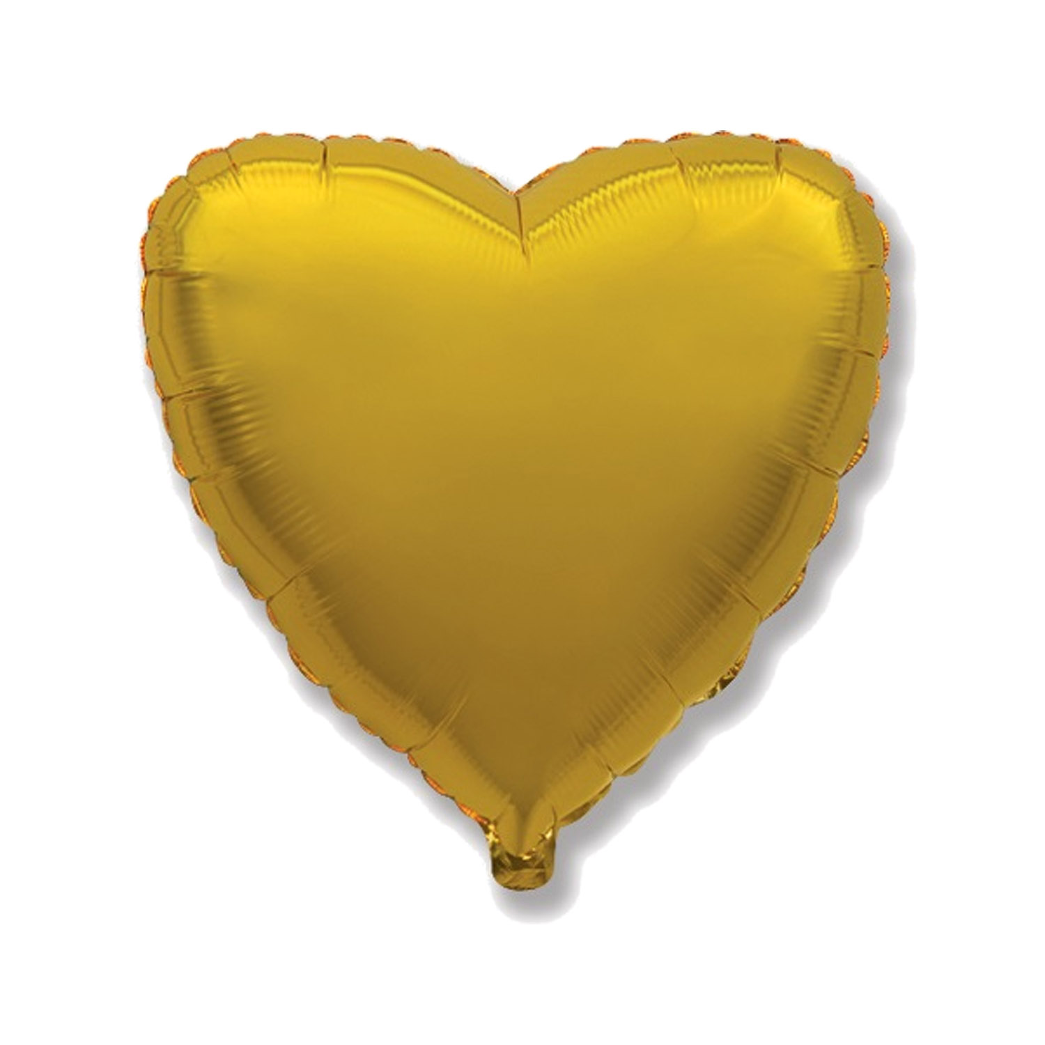 Folienballon Gold - Herz