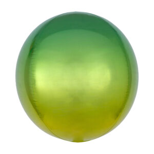 Folienballon Ombré Orbz Yellow & Green