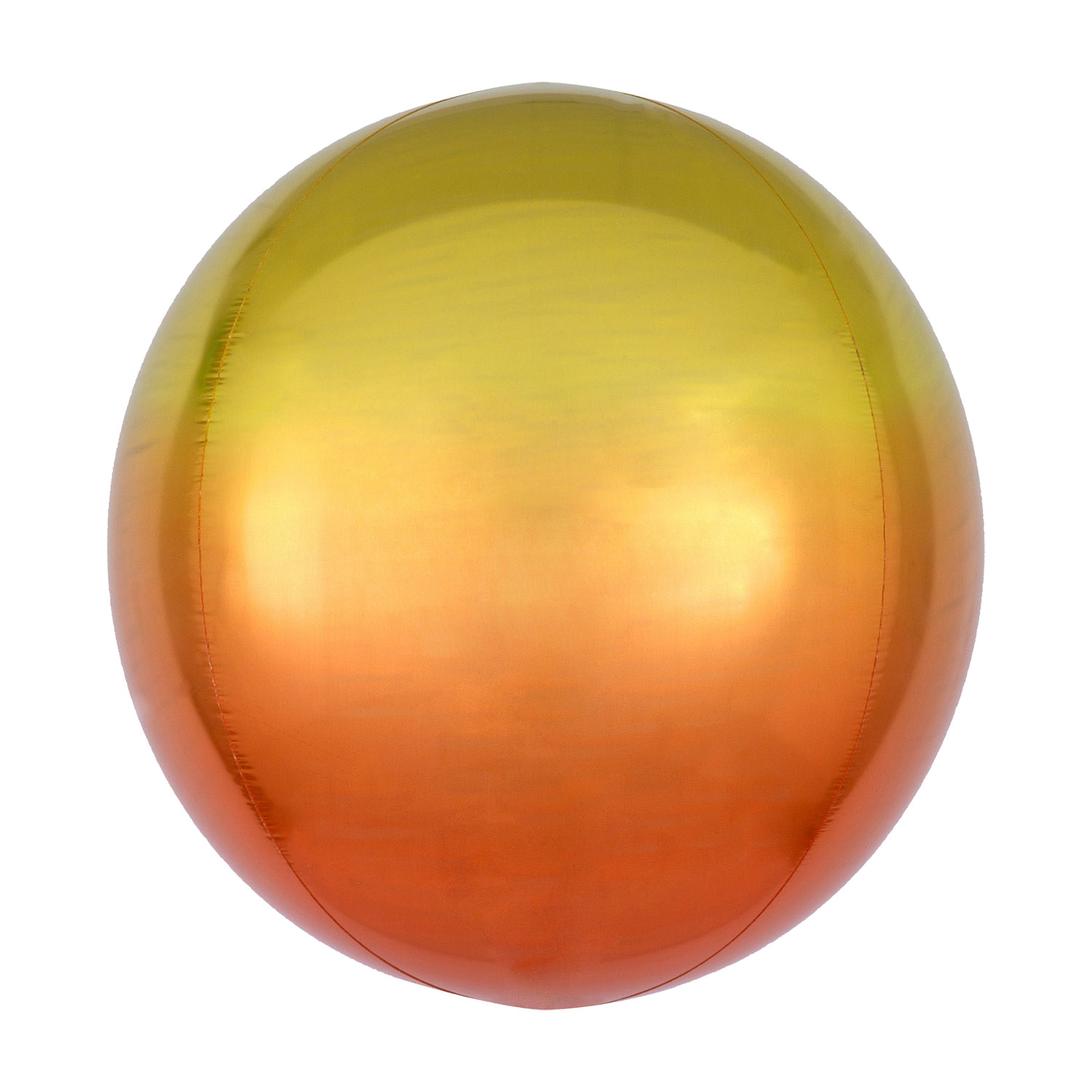 Folienballon Ombré Orbz Yellow & Orange