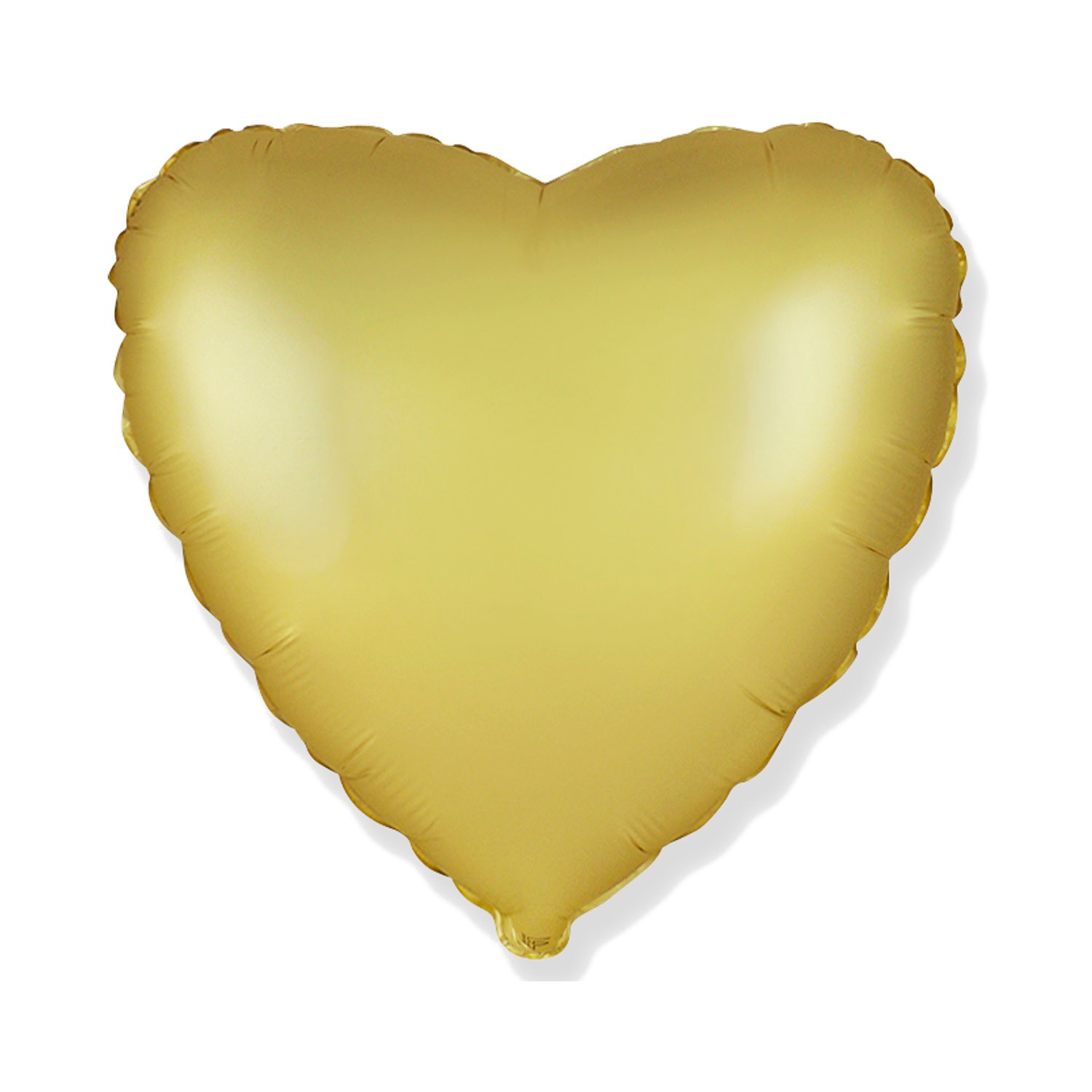 Folienballon Satin Gold - Herz