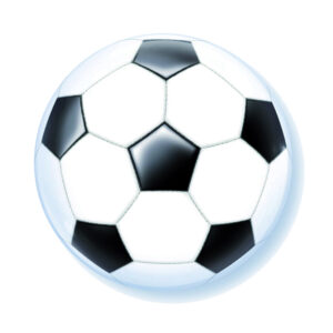 Fußball Luftballon - Kugel