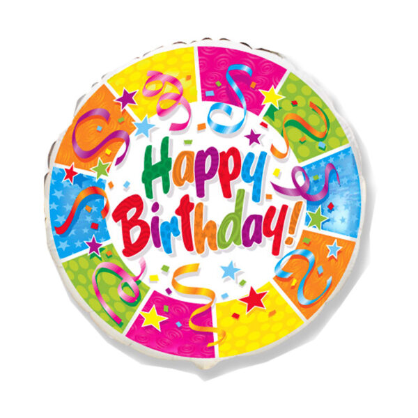 Folienballon "Birthday Party"