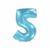 Fünf blau