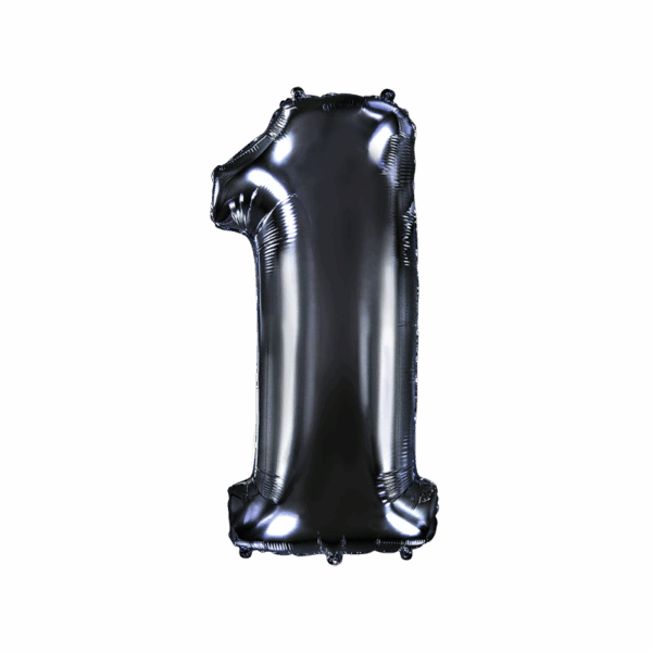 Eins schwarz