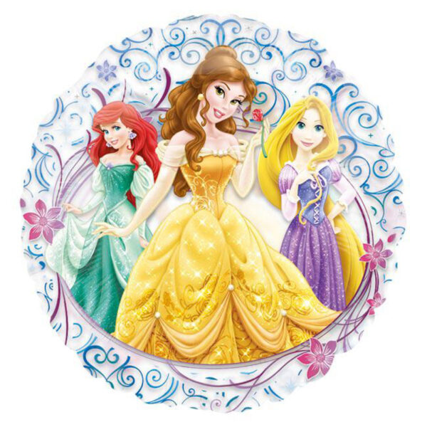 Folienballon Disney Prinzessinnen - Rund