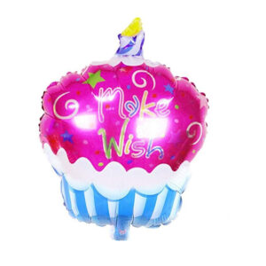 Ballon Make a Wish - Cupcake