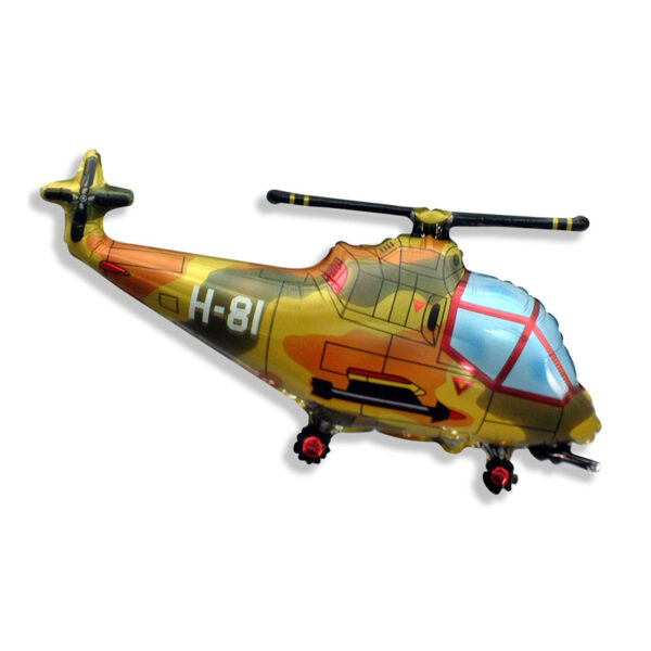 Folienballon Hubschrauber - Military