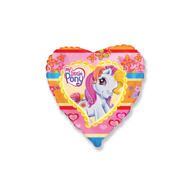 Luftballon, Herzform, my little pony