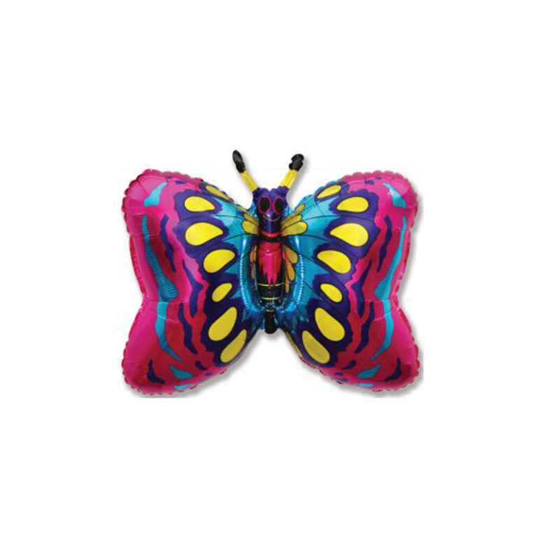 Schmetterling Luftballon Set 3-teilig - 4D Folienballons Für Geburtstagsdeko