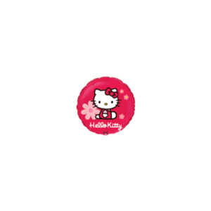 Luftballon "Hello Kitty",Rund, Rot