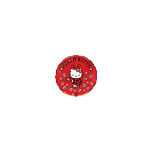 Luftballon "Hello Kitty",Herzform, Rot