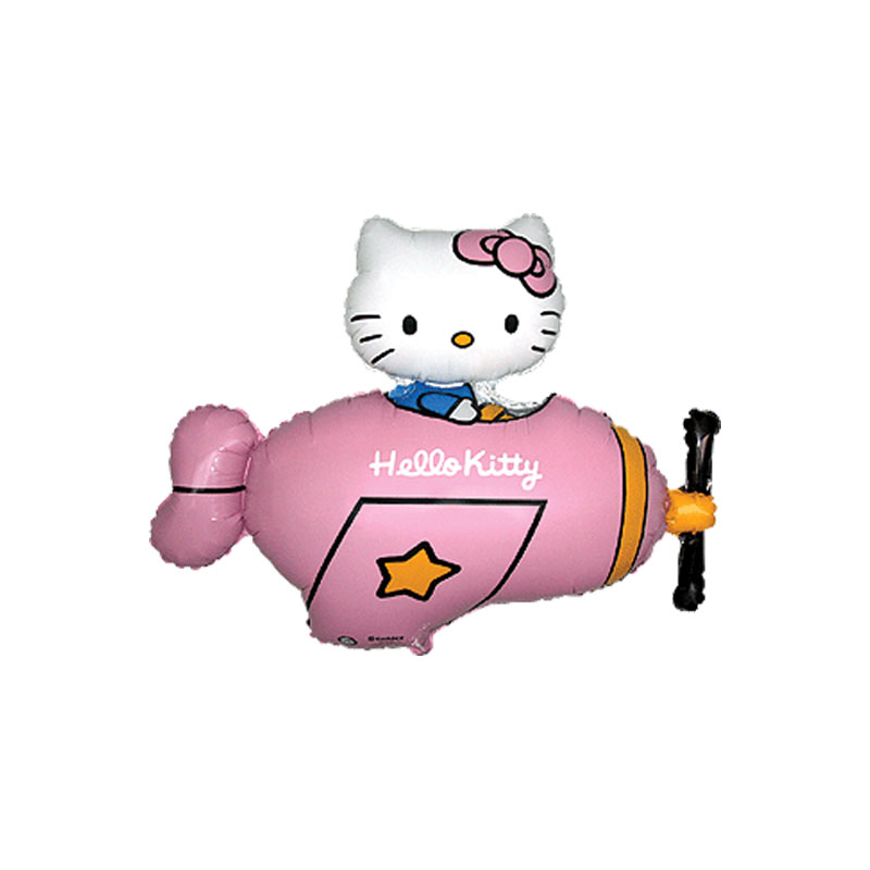 Luftballon "Hello Kitty", Rosa